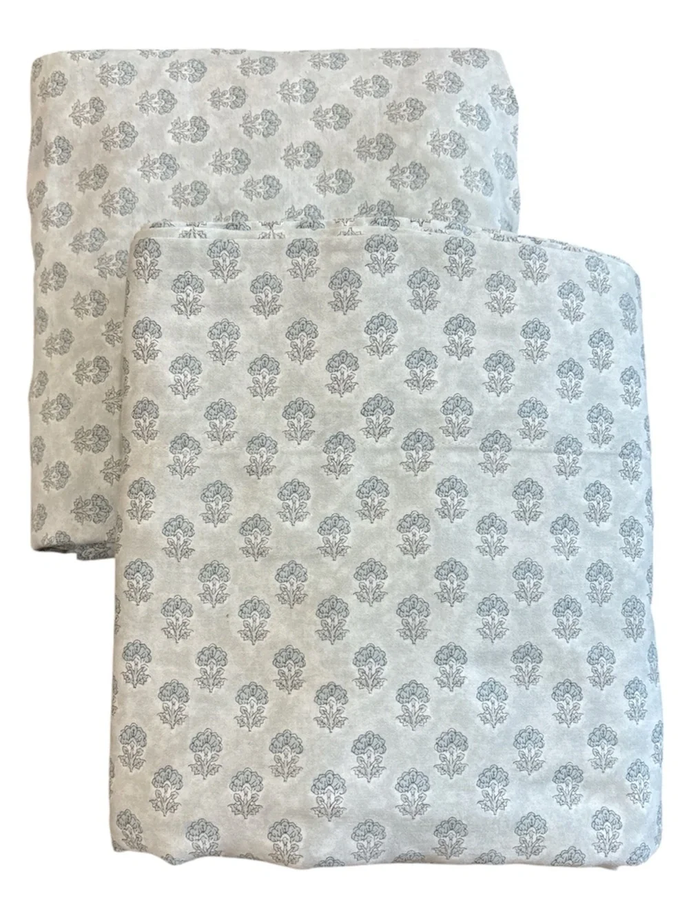 Rachel Zoe Floral 100% Cotton Sheet Set Full 2pc Cottage Shabby Chic